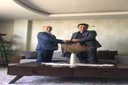 دیدارسرپرست اداره کل دامپزشکی قزوین با خانواده یکی از ایثارگران